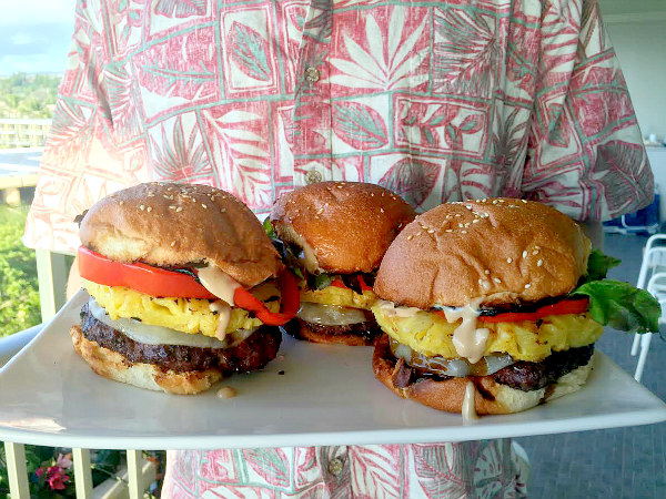 Hawaiian Burgers Recipe