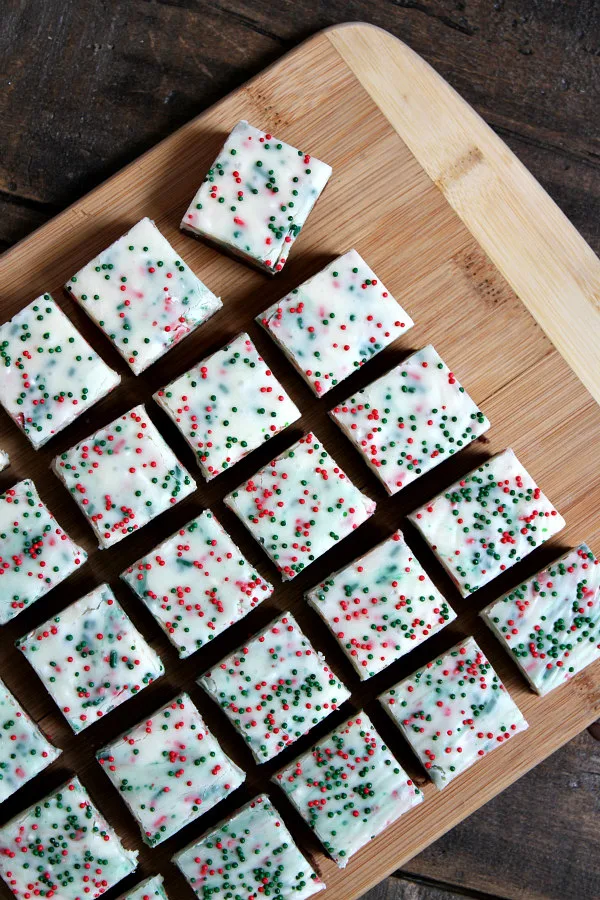 Easy Christmas Fudge recipe - from RecipeBoy.com