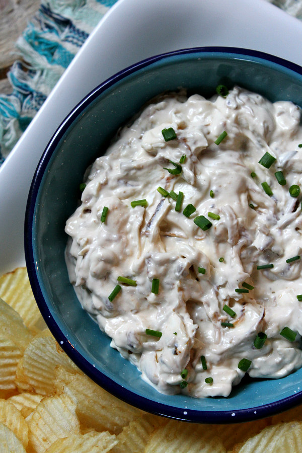 Caramelized Onion Dip Recipe - by RecipeBoy.com