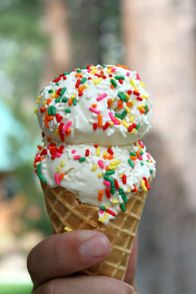 Cake Batter Ice Cream