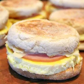 Freezer Breakfast Sandwiches