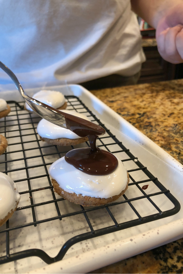 Making Marshmallow Fluff Cookies