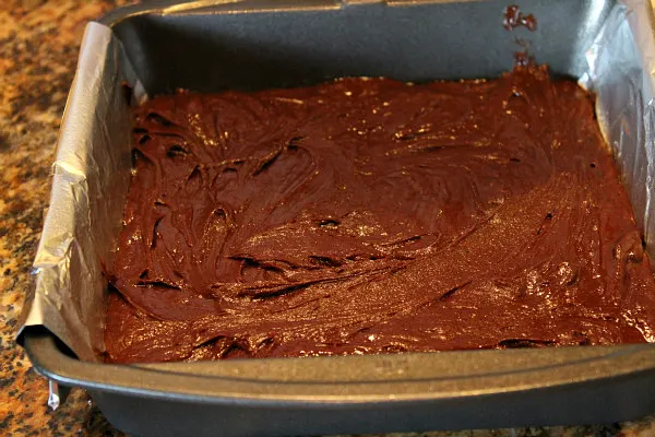 Pan of 2 Ingredient Fudge