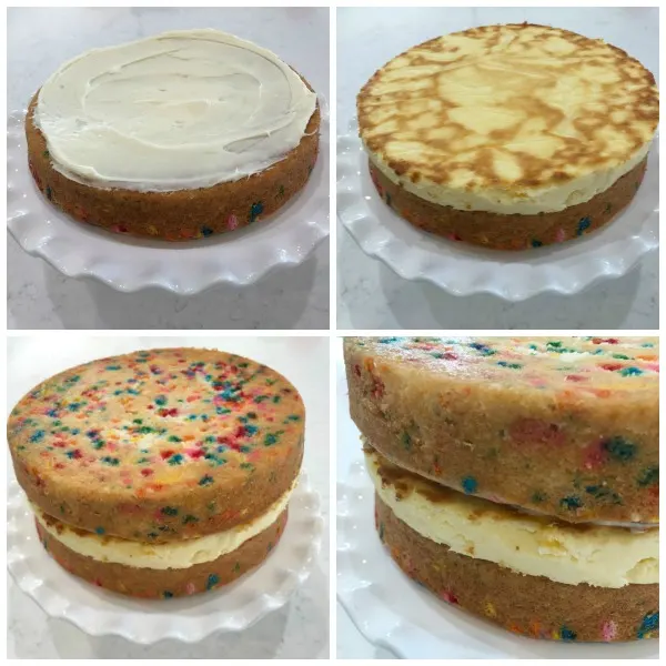 How to make a Funfetti Cheesecake Cake