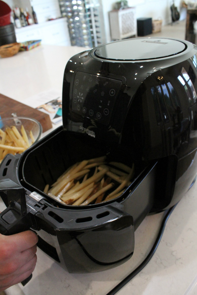 making Air Fryer French Fries