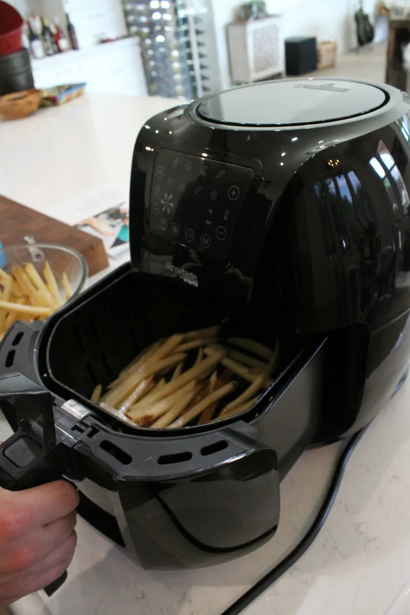 making Air Fryer French Fries