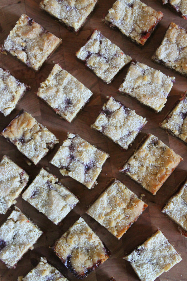 Raspberry Shortbread Bars