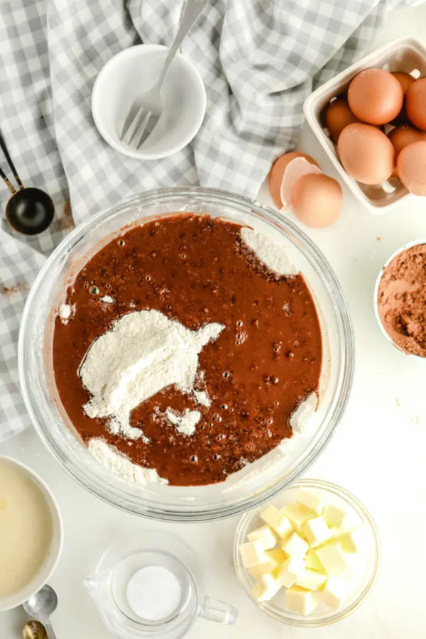 Ingredients for Texas Sheet Cake