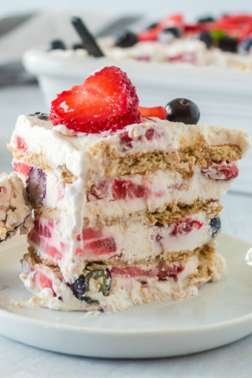 Berry Icebox Cake Recipe Boy