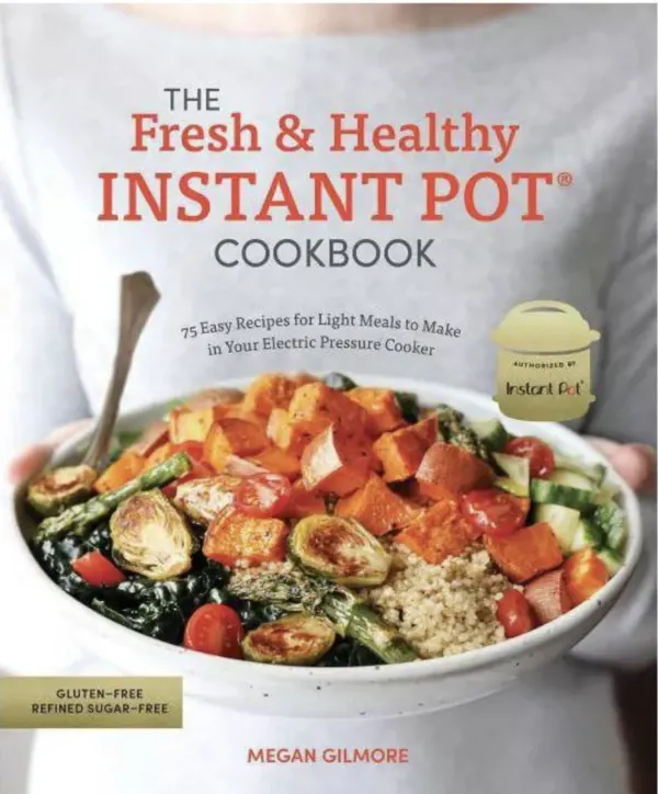 the fresh and healthy instant pot cookbook cover