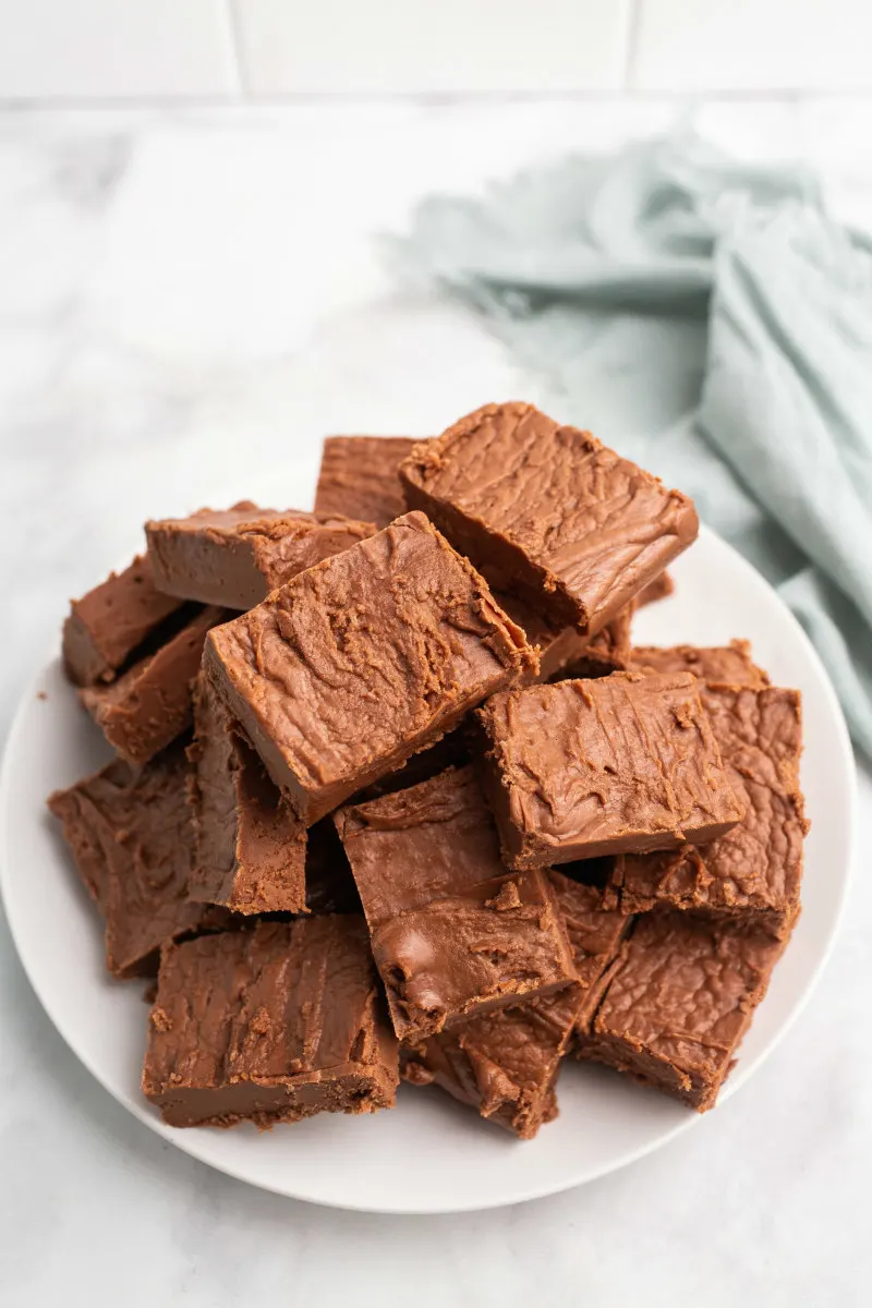 platter of fudge