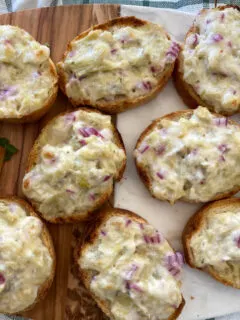 artichoke bruschetta