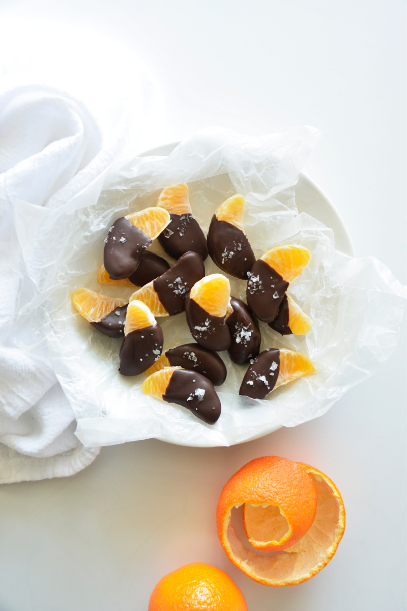 chocolate dipped oranges