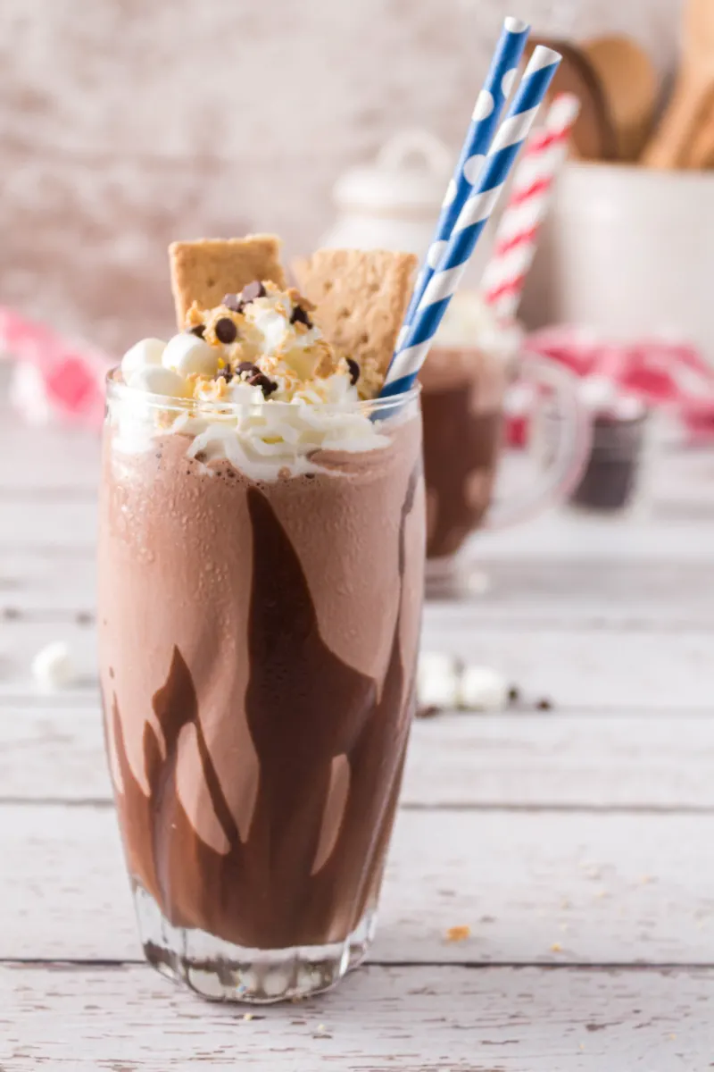 s'mores milkshake