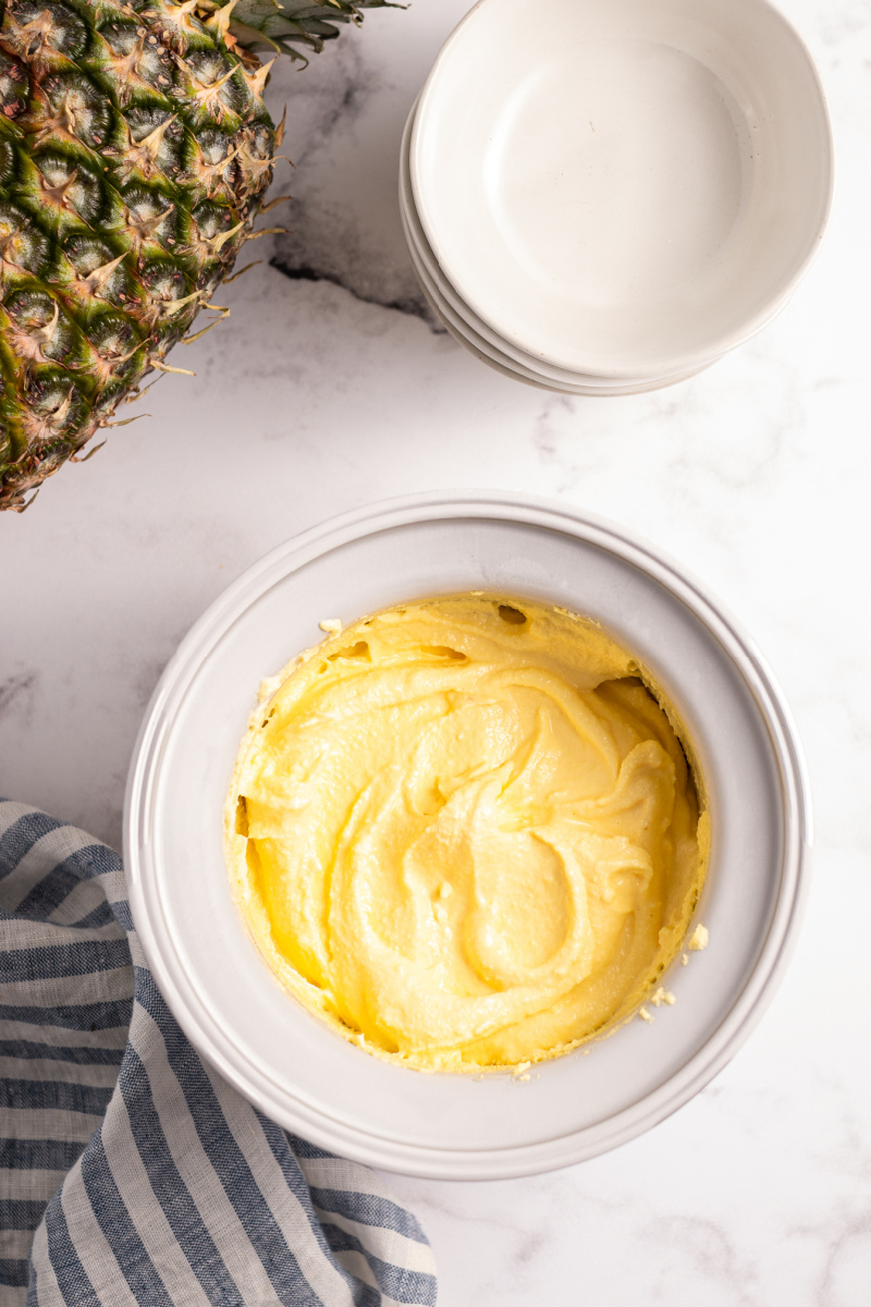 dole whip in ice cream maker