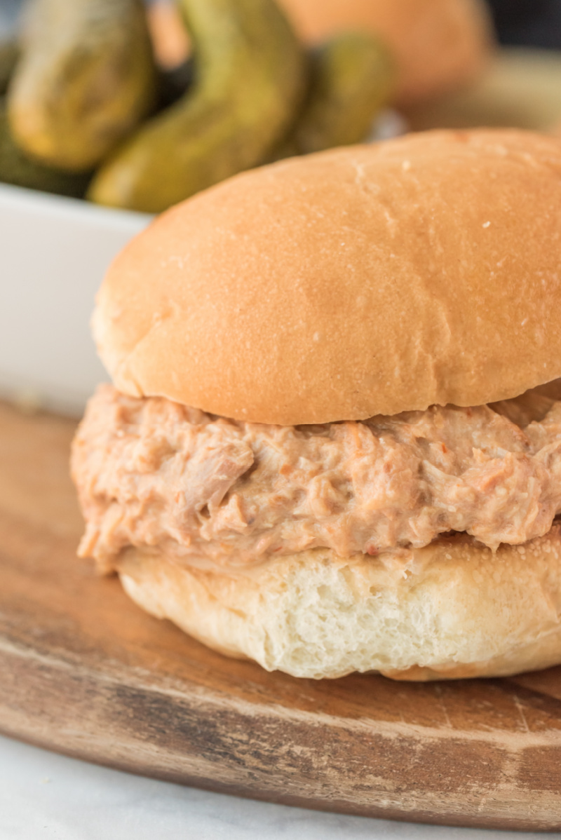 cream cheese chicken sandwich