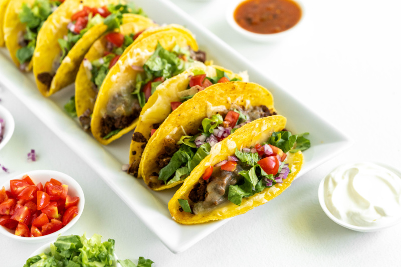 Baked Ground Beef Tacos Recipe Boy