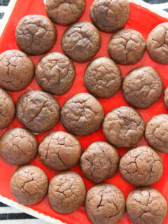 brownie fudge bomb cookies