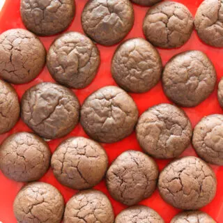brownie fudge bomb cookies