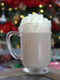 mug of hot chocolate with whipped cream