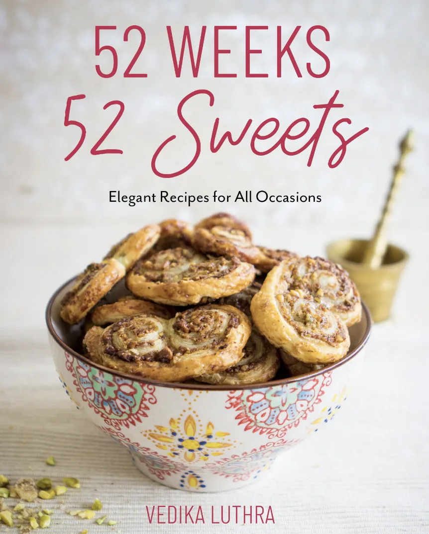 52 weeks, 52 sweets cookbook cover