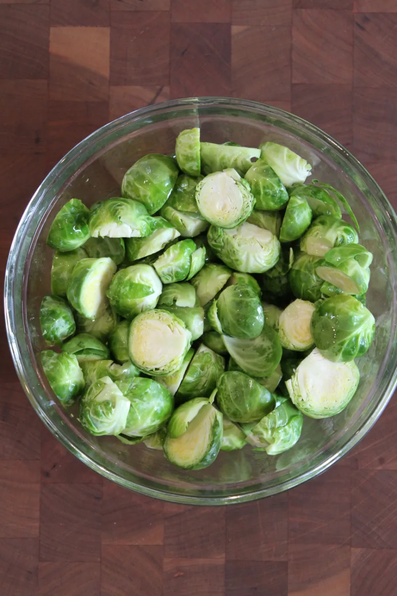 brussels sprouts in a bowl