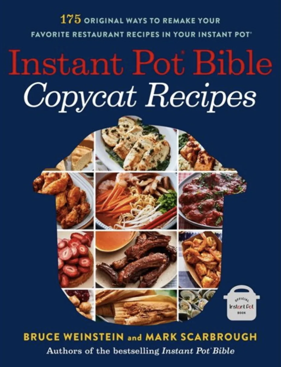 Instant Pot Bible Copycat Recipes Cookbook Cover