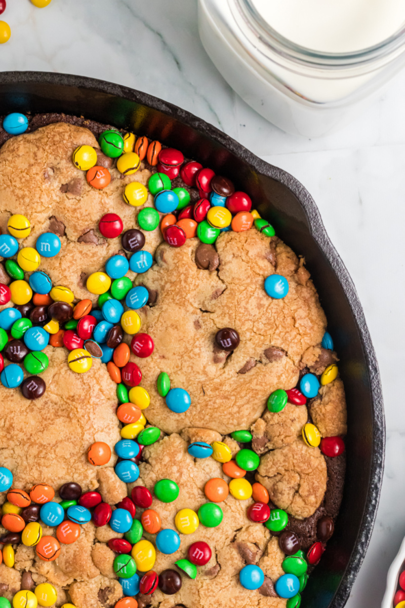 skillet brookie cookie