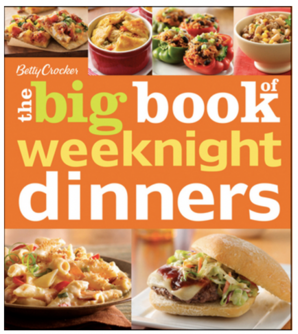The Big Book of Weeknight Dinners cookbook cover