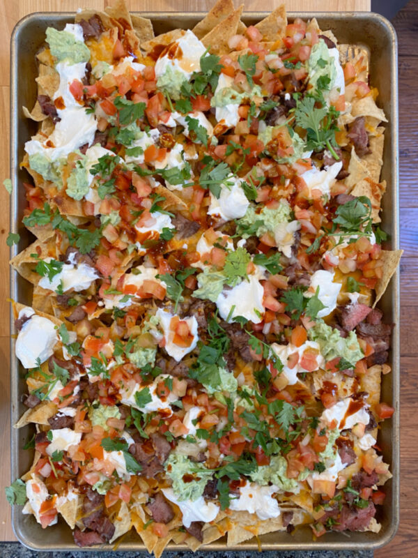 Sheet Pan Steak Nachos Recipe Boy