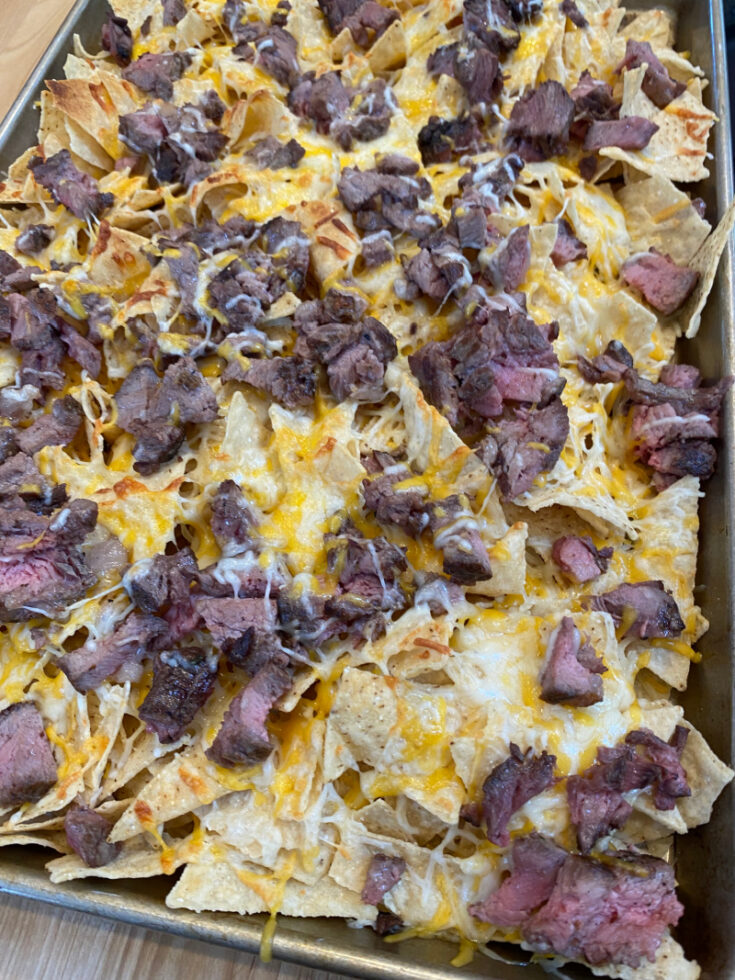 Sheet Pan Steak Nachos Recipe Boy
