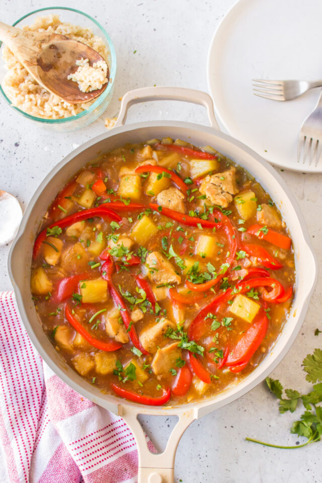 Pineapple Ginger Chicken Stir Fry RecipeBoy