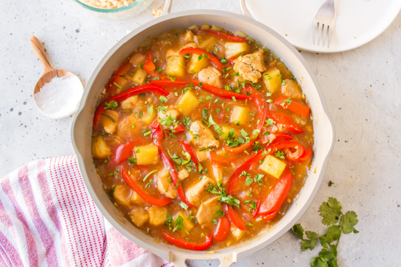 Pineapple Ginger Chicken Stir Fry - RecipeBoy