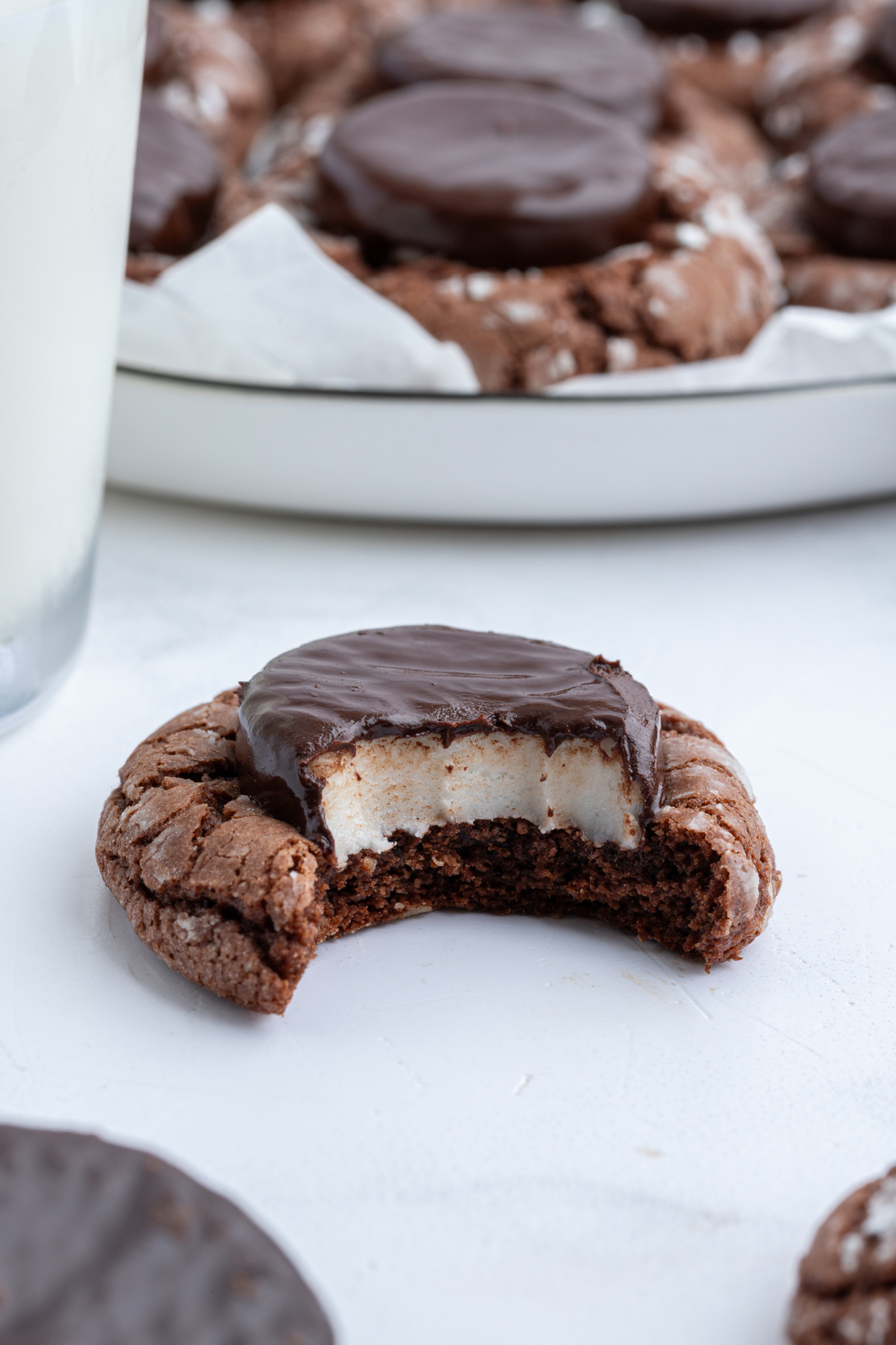 Fudgy Mint Cookies - Recipe Boy