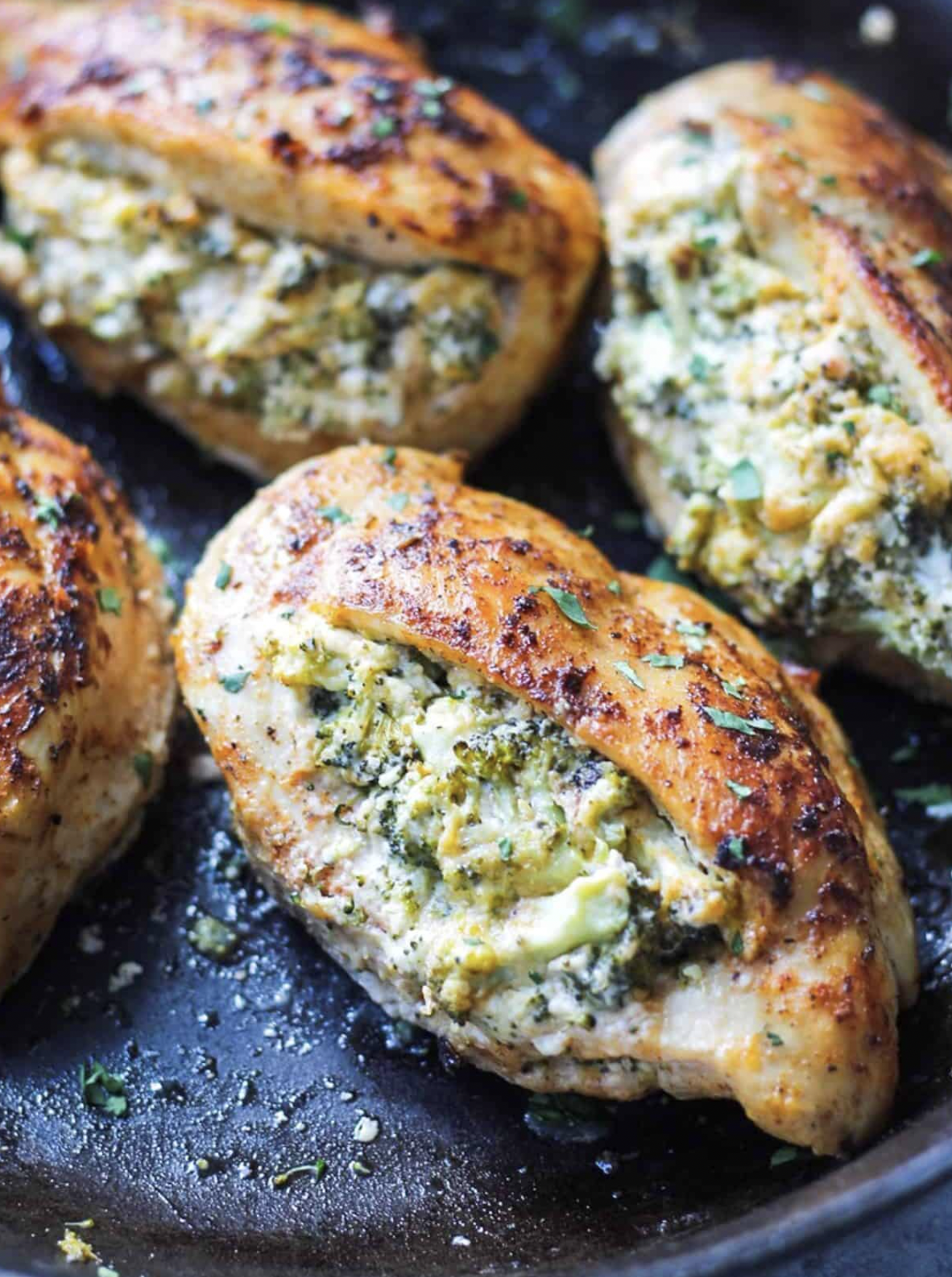 broccoli cheese stuffed chicken breast