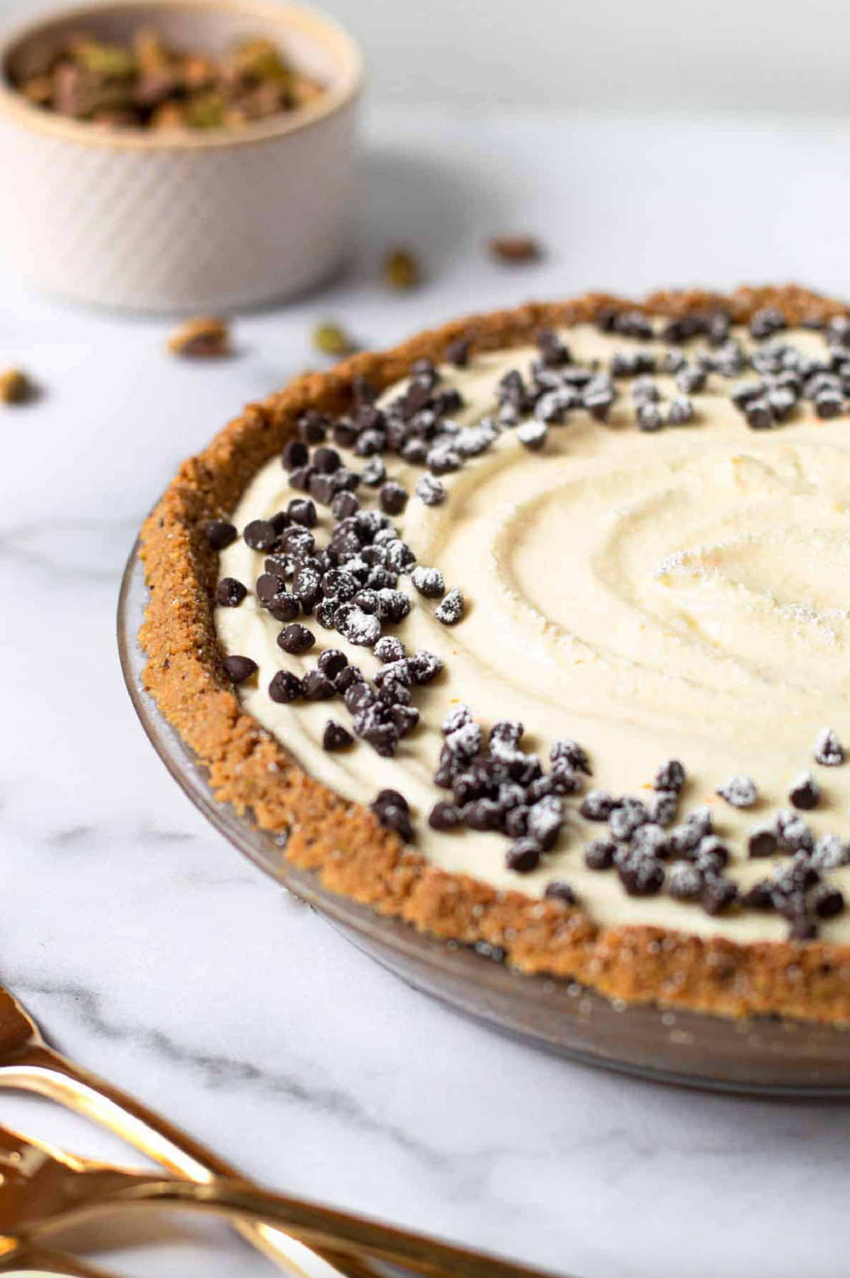 no bake cannoli pie