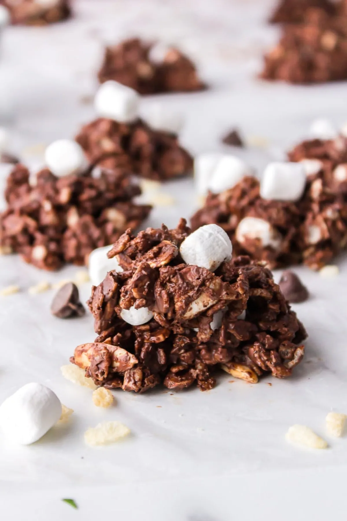 no bake rocky road bars