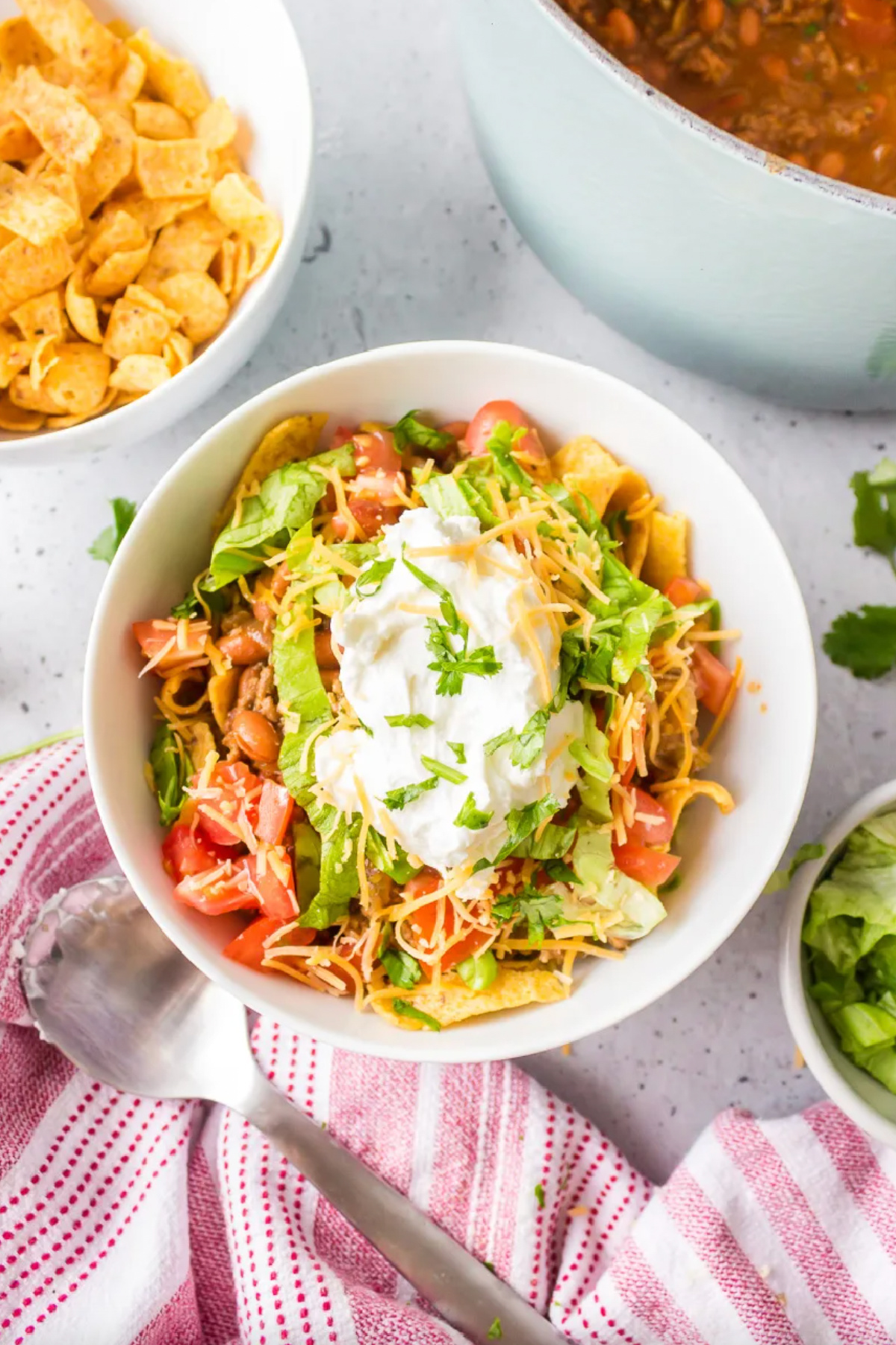 bowl of southwest frito pie