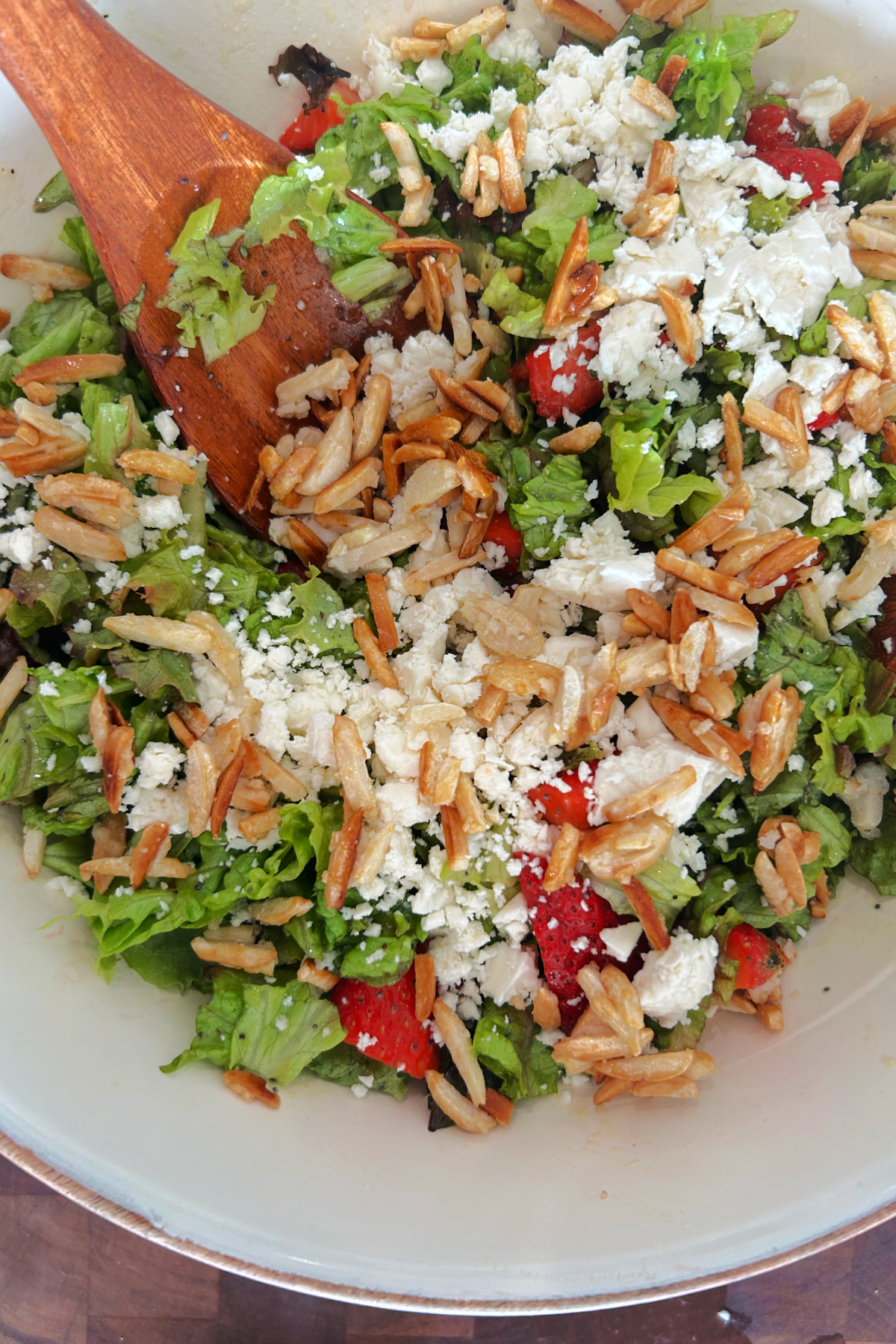 salad ready to toss