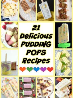 pudding pops collage