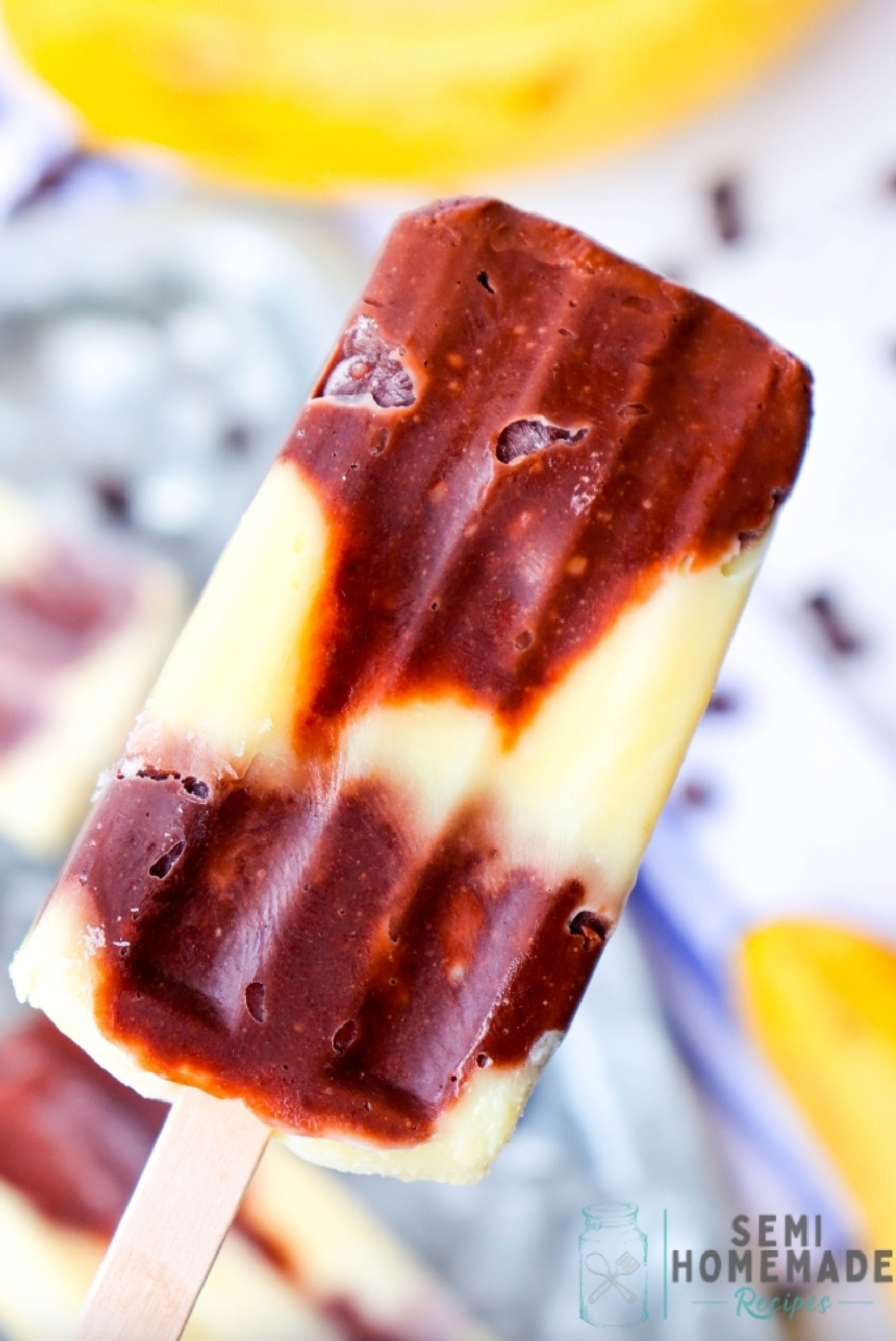 chocolate banana pudding pop