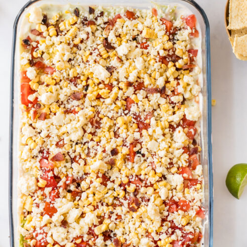 7 layer mexican dip recipe in pyrex pan