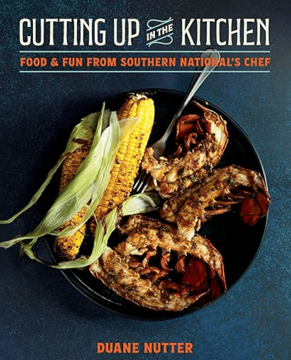 cutting up in the kitchen cookbook cover