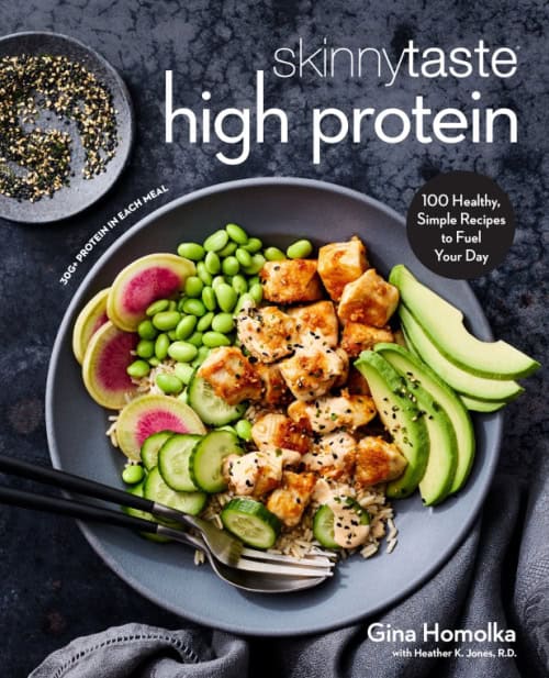 skinnytaste high protein cookbook cover