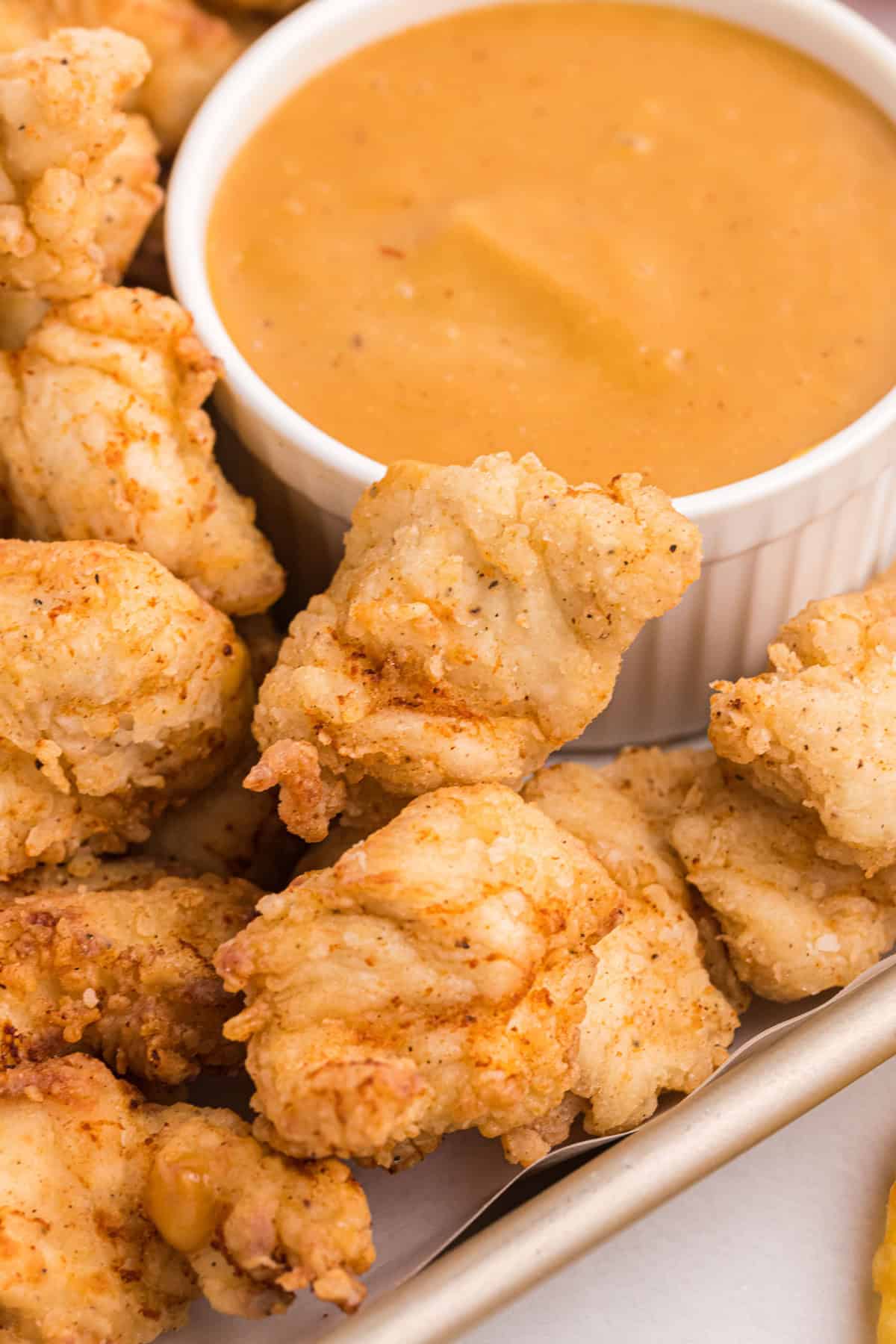 copycat chick-fil-a nuggets with sauce